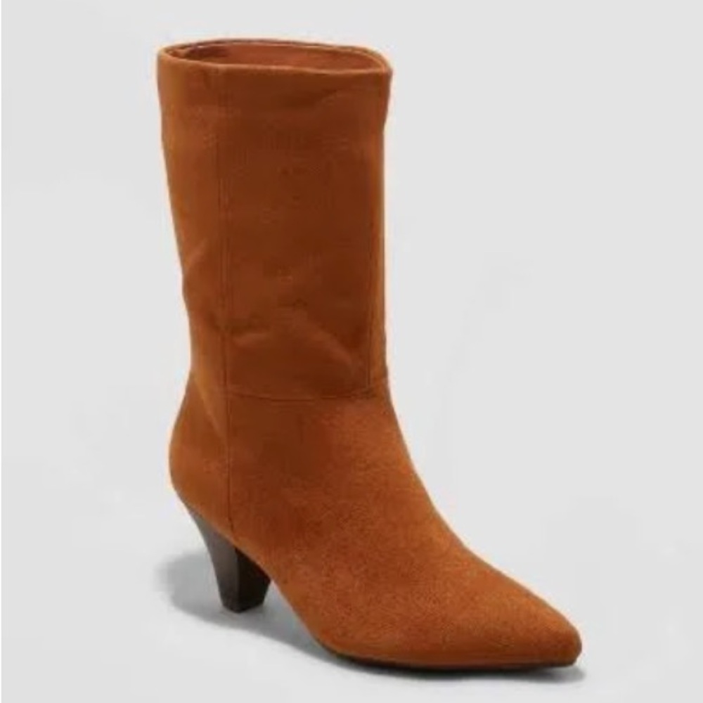 Universal Thread Ada Cognac Ankle Boots